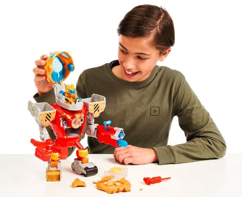 Mega Robot Treasure X Robots Oro